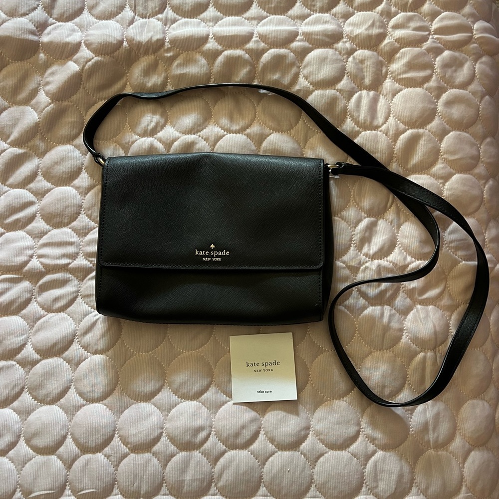 Kate Spade ♠️ Black Crossbody